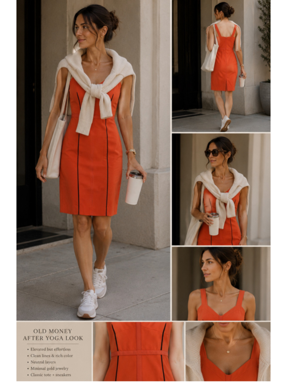 Rebecca Minkoff Orange Sheath Dress Size 0 Adjustable Straps - Picture 1 of 8